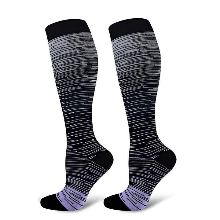 Chaussettes de voyage à compression graduée