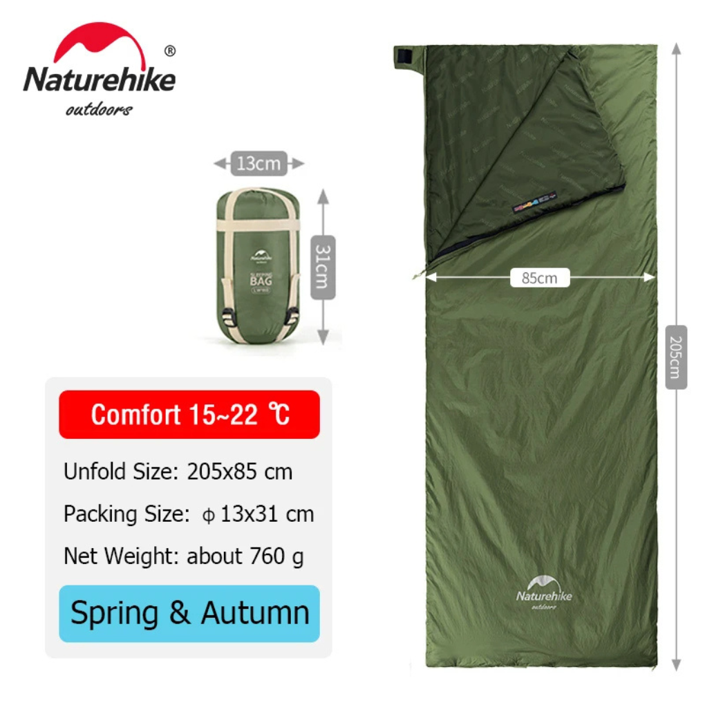 Sac de couchage portable essentiel pour le camping et la randonnée