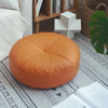 Coussin en cuir nappa de style japonais