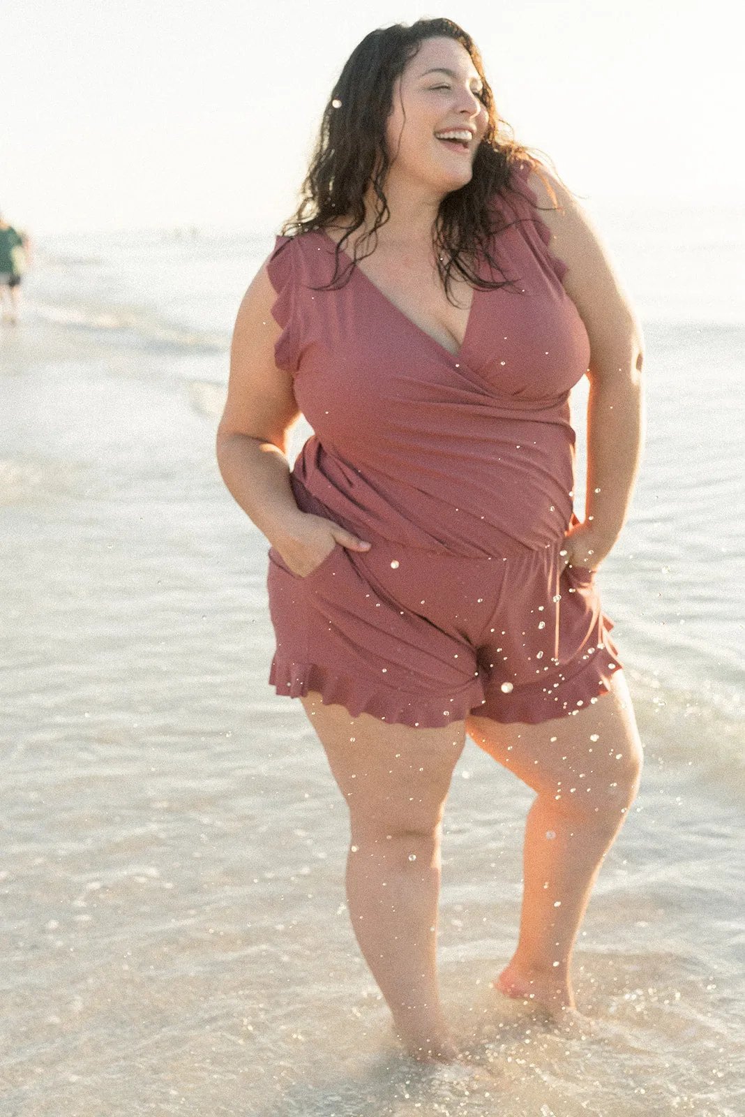 Aisling – Maillot de Bain Féminin avec Plastron Intégré