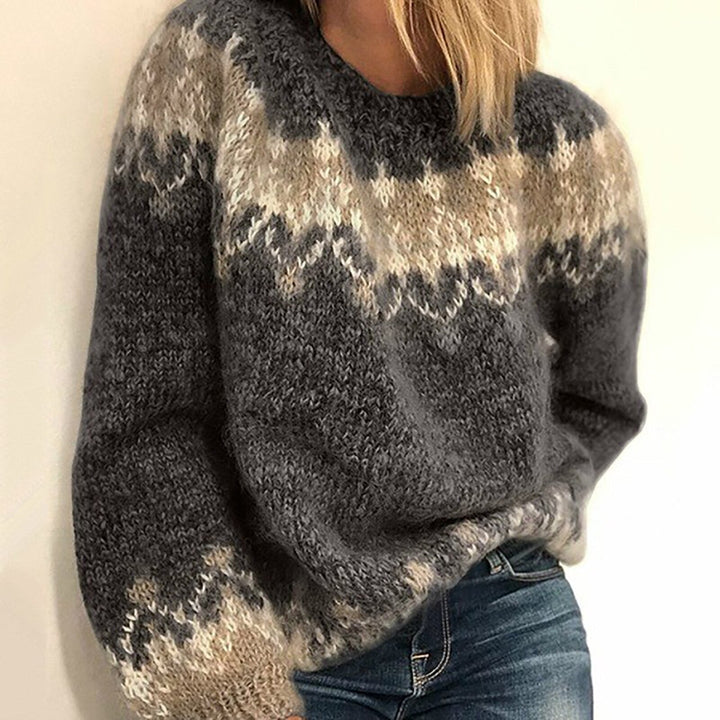 Léonie  | Pull tricoté tendance pour femmes