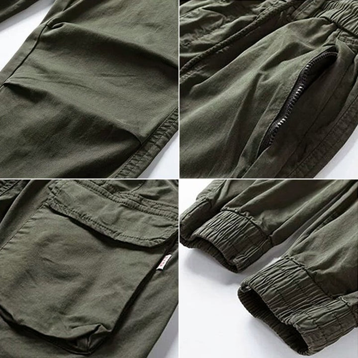 Pantalon cargo stretch pour hommes alliant confort et style