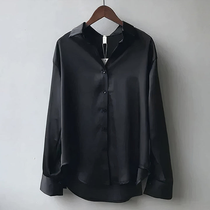 Chemisier élégant en satin