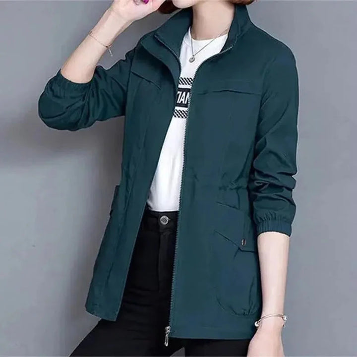 Noena - Manteau de printemps pour femme à taille ajustable