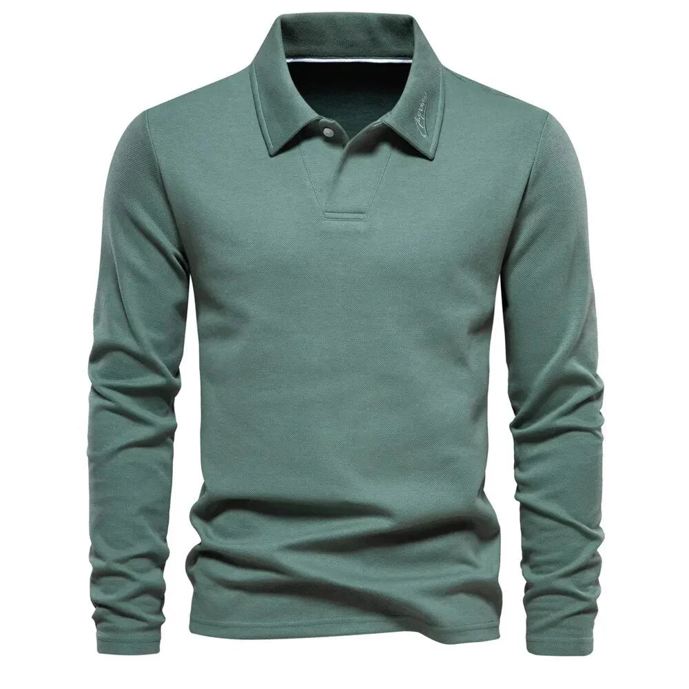 Pull polo décontracté pour homme