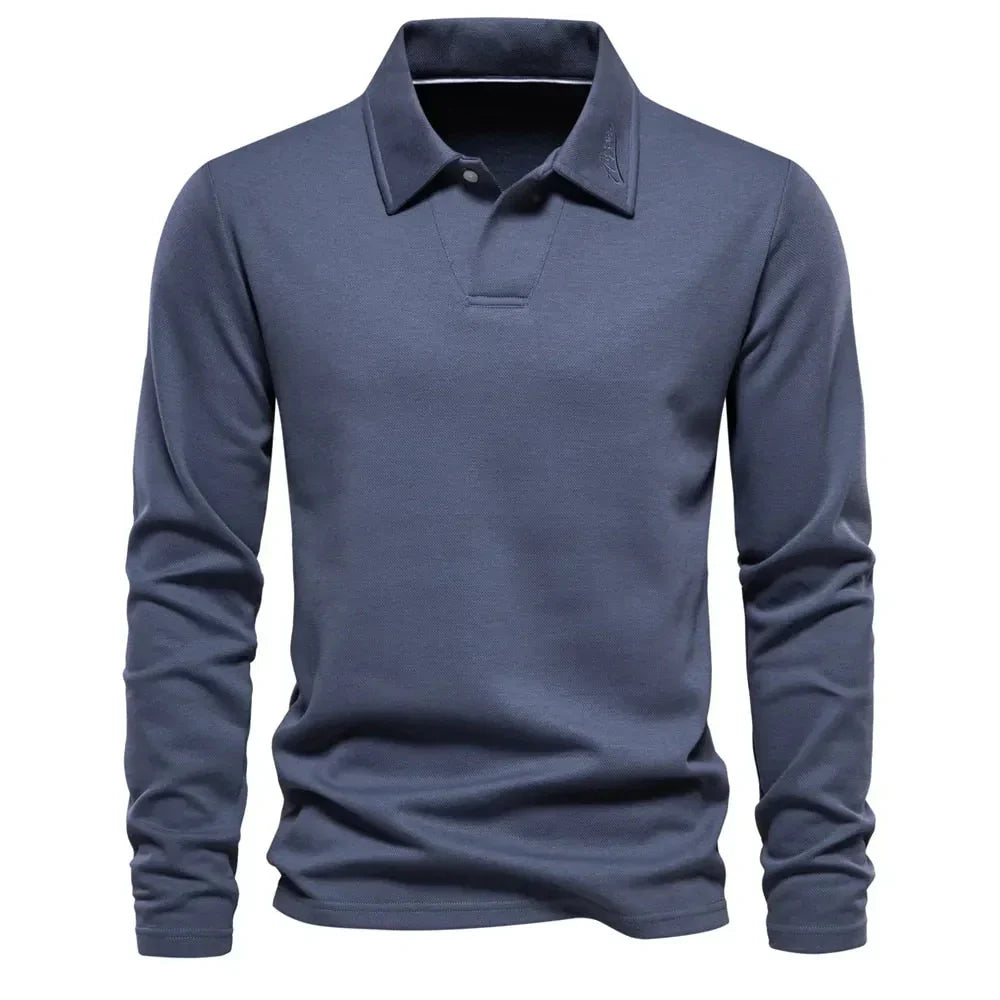 Pull polo décontracté pour homme