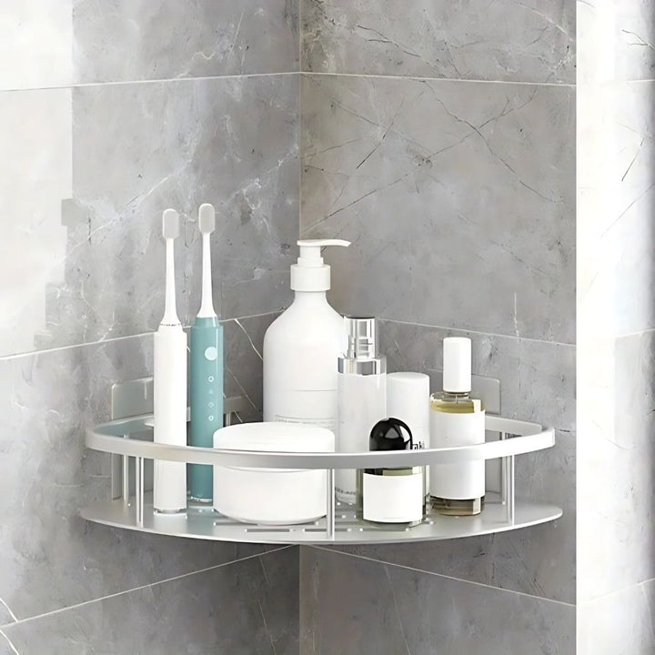 Étagère de Douche en Aluminium Sans Perçage