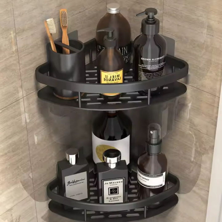 Étagère de Douche en Aluminium Sans Perçage
