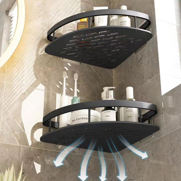 Étagère de Douche en Aluminium Sans Perçage
