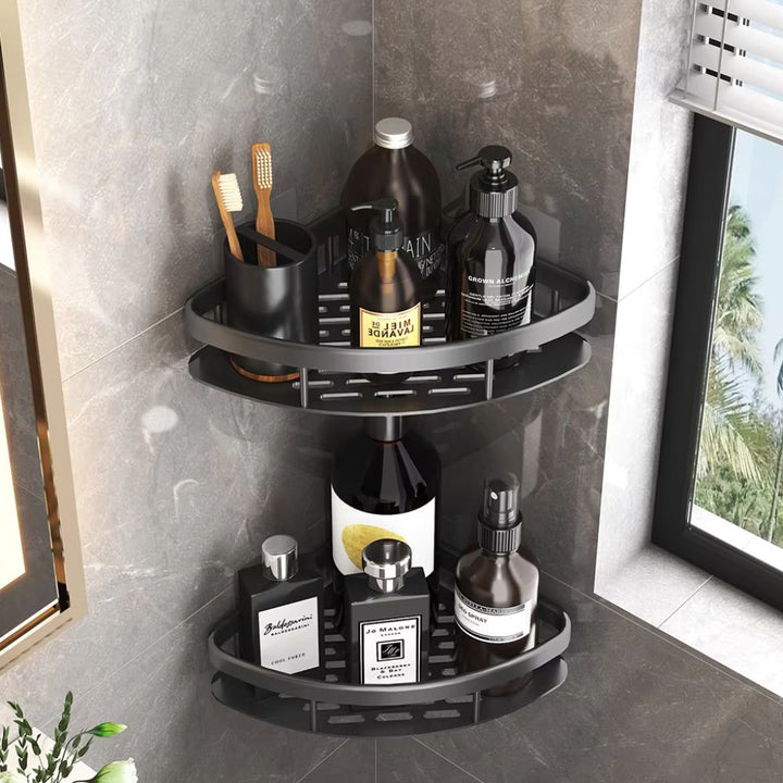 Étagère de Douche en Aluminium Sans Perçage