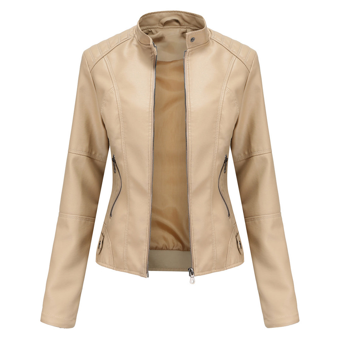 Alix |  Veste en cuir intemporelle