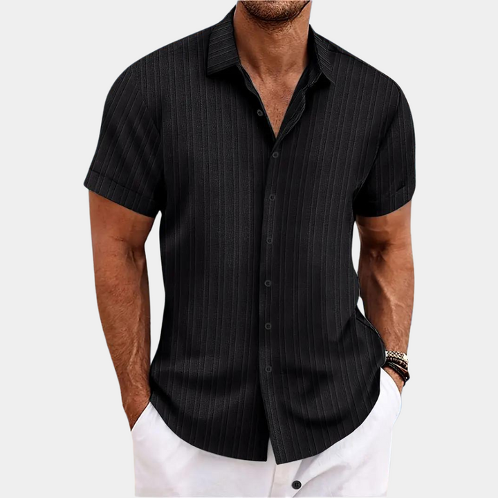 Thayer – Chemise élégante à manches courtes pour homme