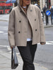 Veste courte en laine pour femme