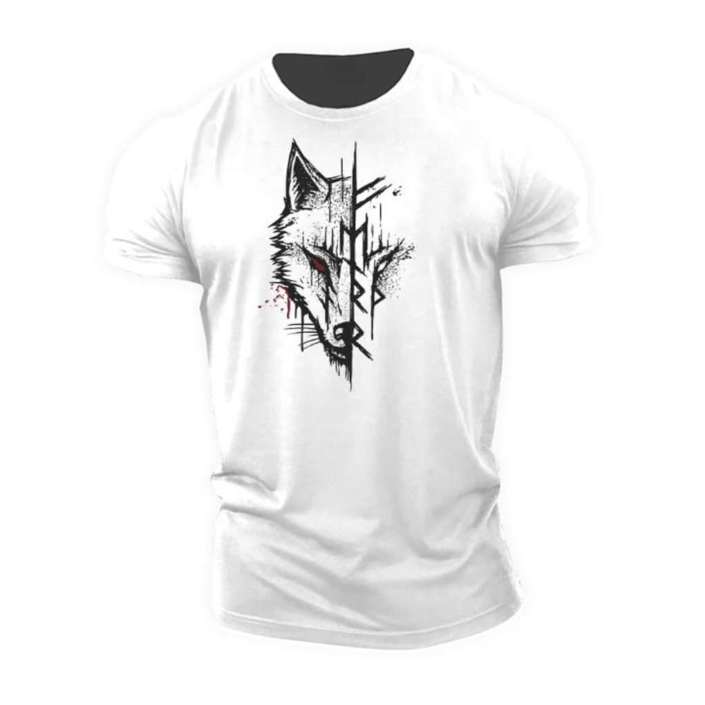 T-shirt en coton à manches courtes pour homme