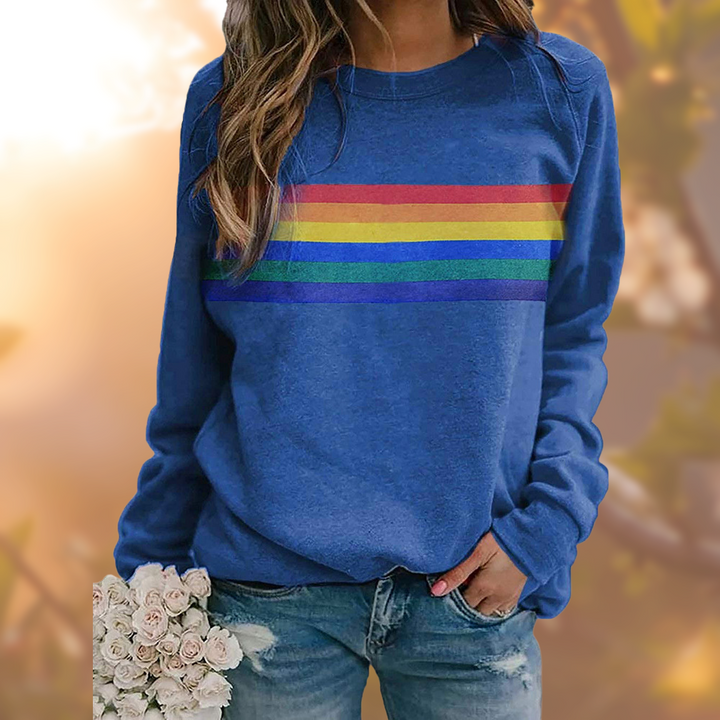 Amoret – Pull-over à Col Ras du Cou pour Femme