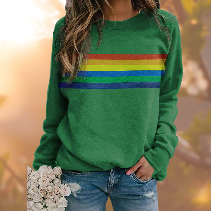 Amoret – Pull-over à Col Ras du Cou pour Femme