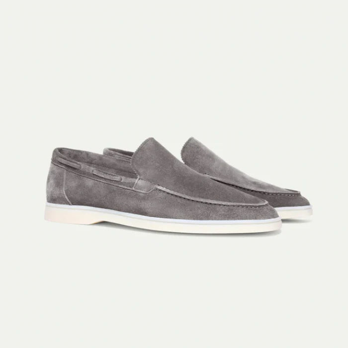 Milan – Mocassins de luxe en daim faits main pour homme