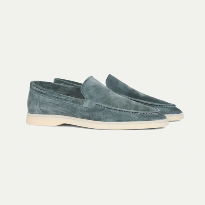 Milan – Mocassins de luxe en daim faits main pour homme
