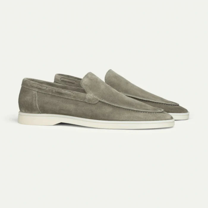 Milan – Mocassins de luxe en daim faits main pour homme