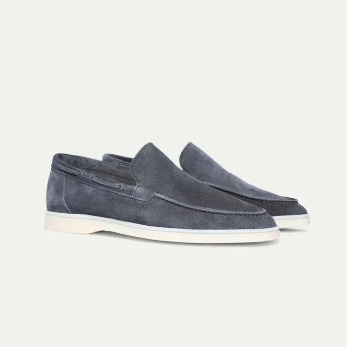 Milan – Mocassins de luxe en daim faits main pour homme