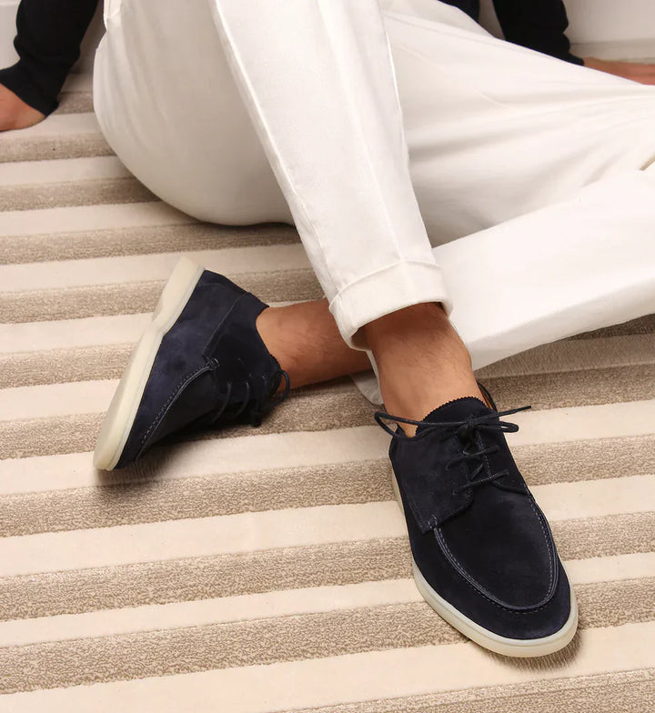 Mocassins élégants en daim pour homme