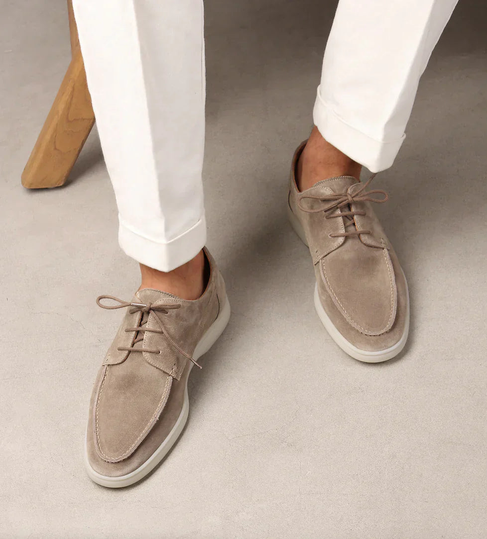 Mocassins élégants en daim pour homme