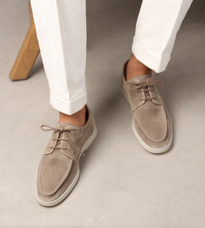 Mocassins élégants en daim pour homme