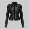 Veste en cuir pour femme