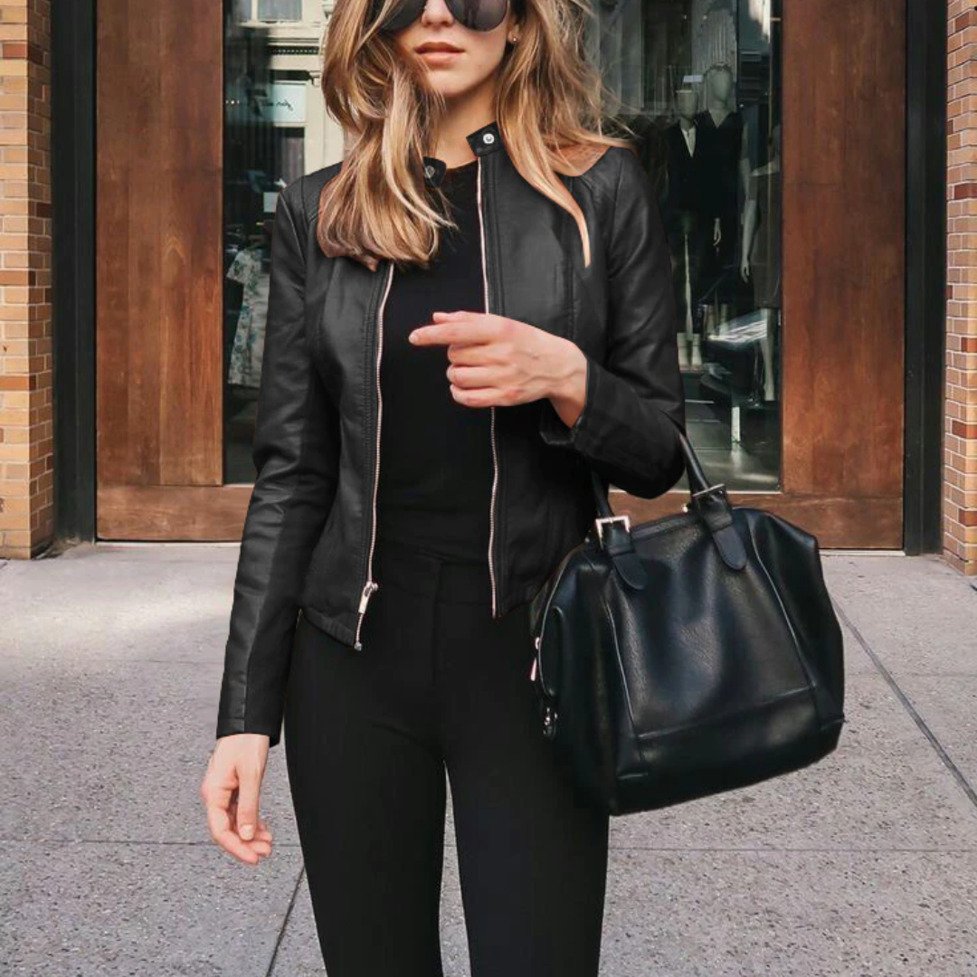 Brit | Veste en cuir tendance