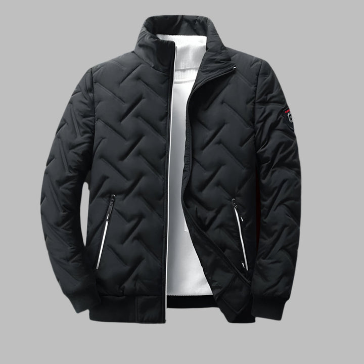 Veste coupe-vent entièrement zippée pour homme