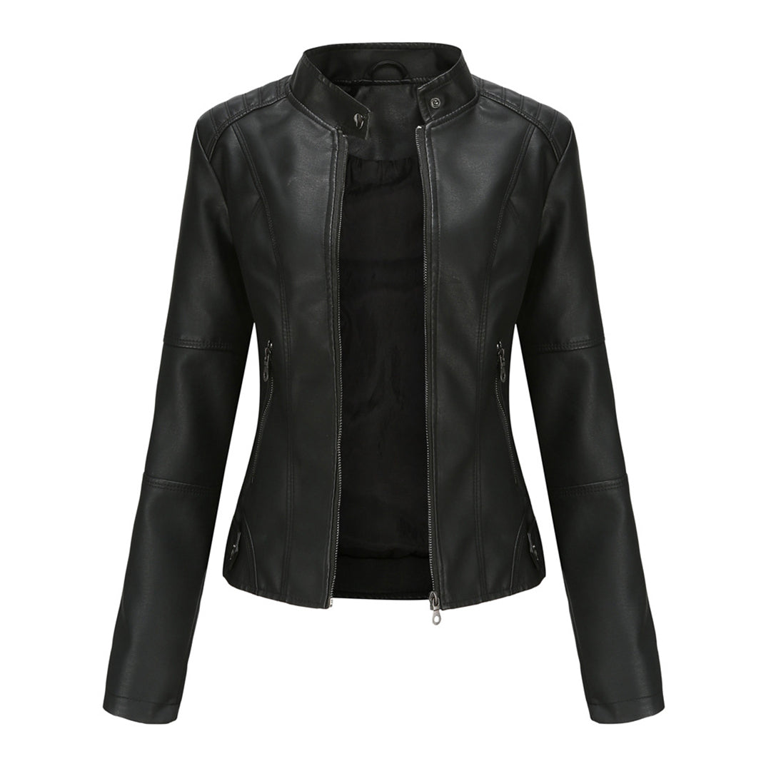 Alix |  Veste en cuir intemporelle