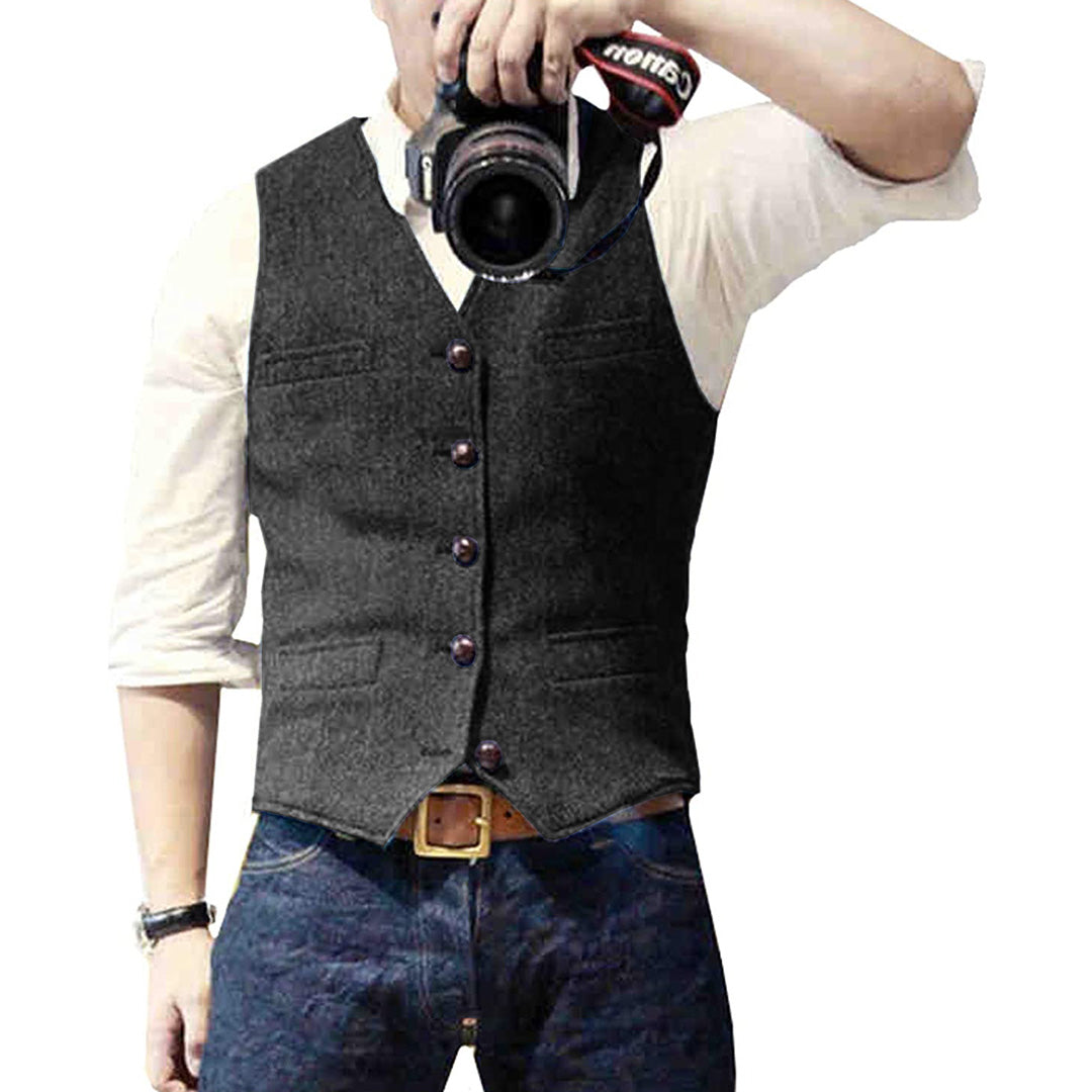 Gilet en jean pour hommes : style intemporel et polyvalence