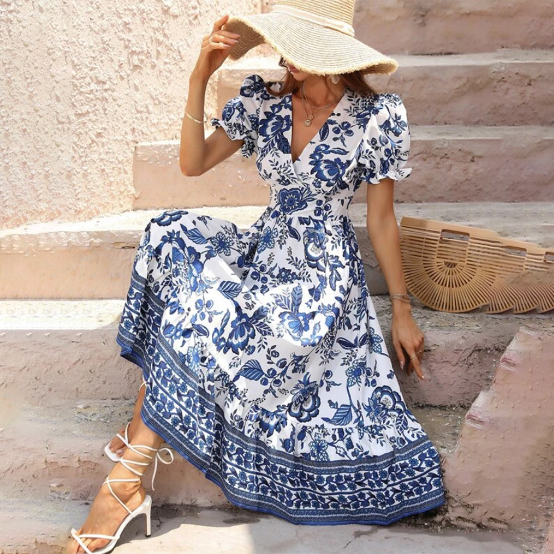 Robe florale élégante