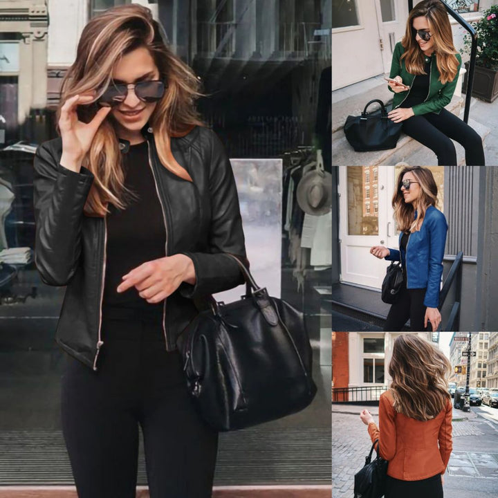 Brit | Veste en cuir tendance
