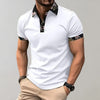 Polo à manches courtes coupe classique pour homme