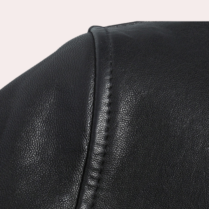 Veste en cuir pour homme
