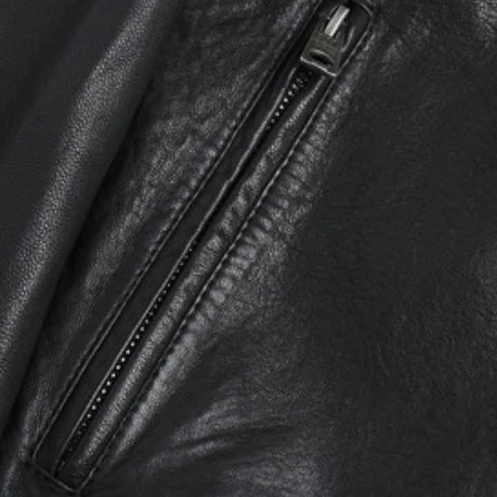 Veste en cuir pour homme