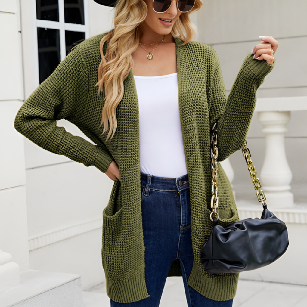 Cardigan à manches longues pour femme