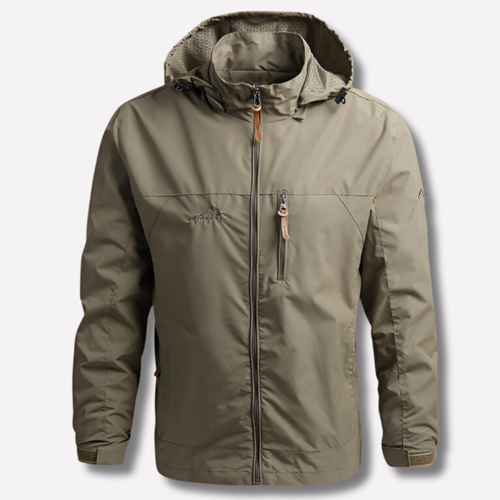 Veste d'extérieur imperméable et coupe-vent pour homme