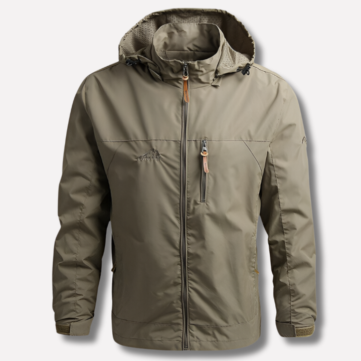 Veste d'extérieur imperméable et coupe-vent pour homme