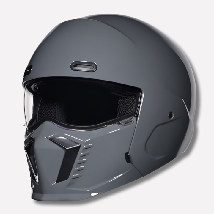 Casque de moto – Homologué DOT et ECE, look intemporel