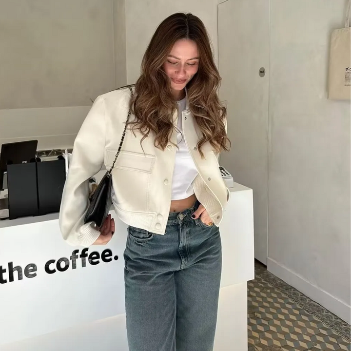Crystal | Veste courte élégante et décontractée