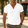 Chemise classique à col en V pour homme