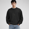 Pull col roulé homme élégant en tricot uni