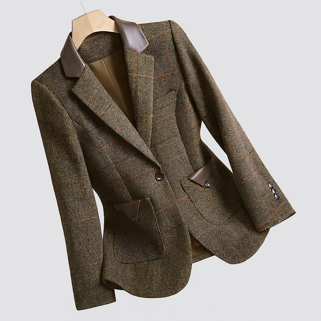 Blazer à un bouton d'inspiration coréenne
