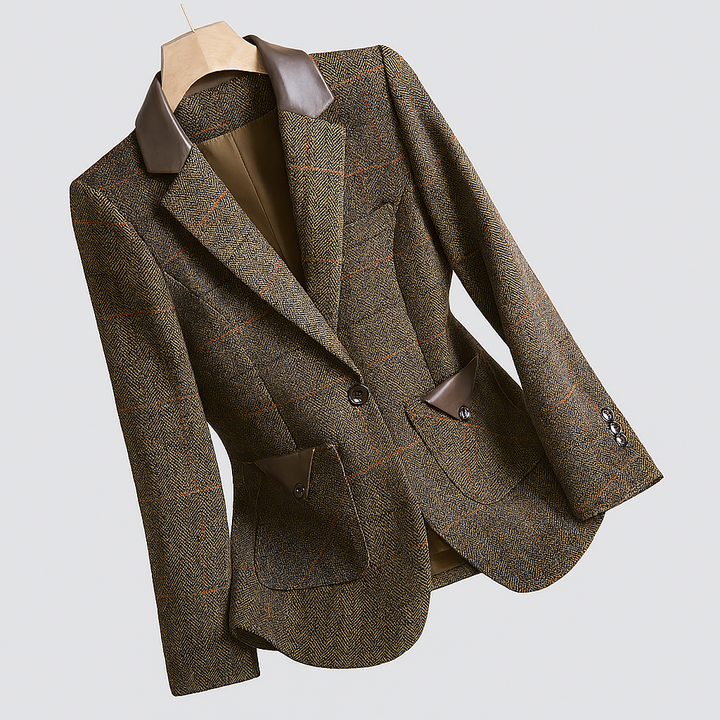 Blazer à un bouton d'inspiration coréenne