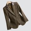 Blazer à un bouton d'inspiration coréenne