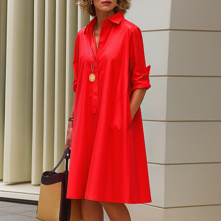 Style minimaliste intemporel pour une robe élégante sans effort