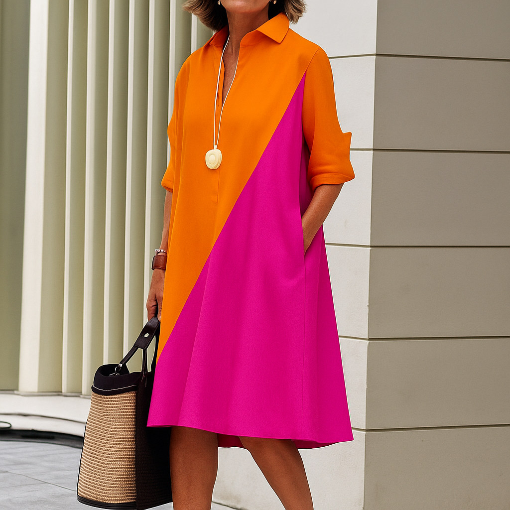 Style minimaliste intemporel pour une robe élégante sans effort