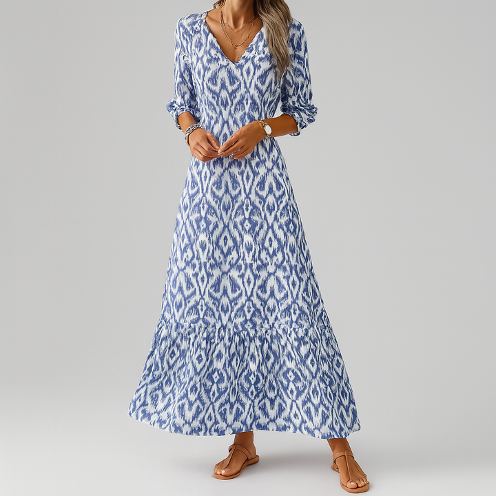 Robe longue décontractée pour femme